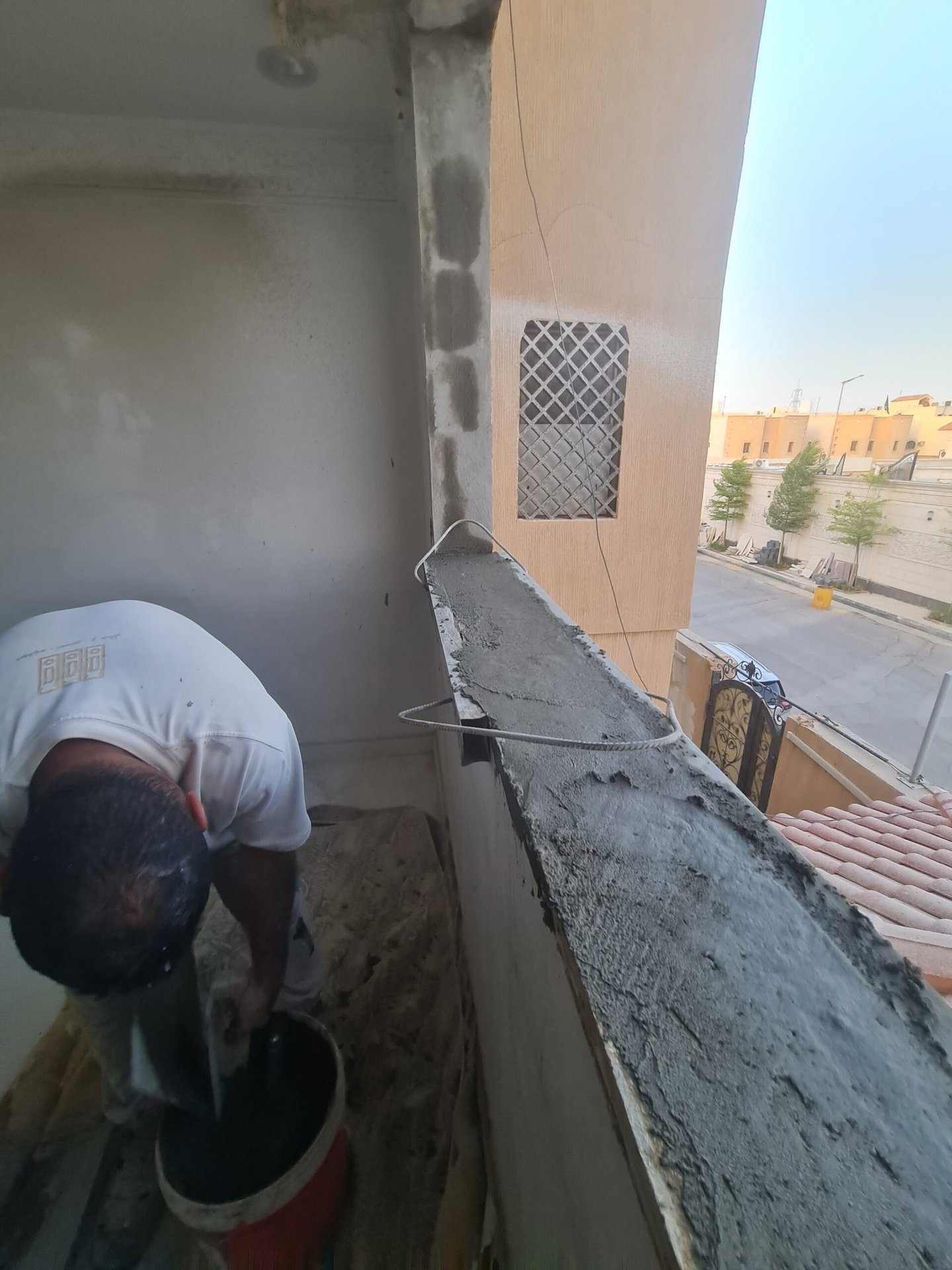 لياسة حرف الفتحة بالمونة