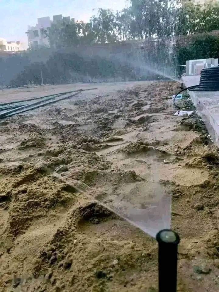 رشاش منبثق يعمل بعد التركيب مباشرة